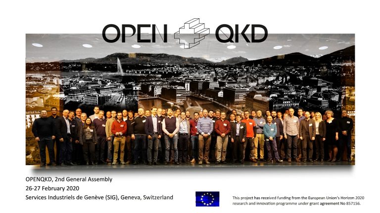 Meeting of the OpenQKD project partners with PSNC participation