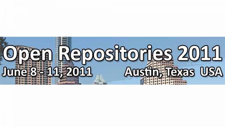 Open Repositories 2011 conference