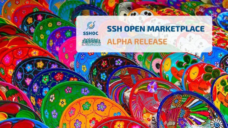 Alpha version of SSH Open Marketplace system has been launched