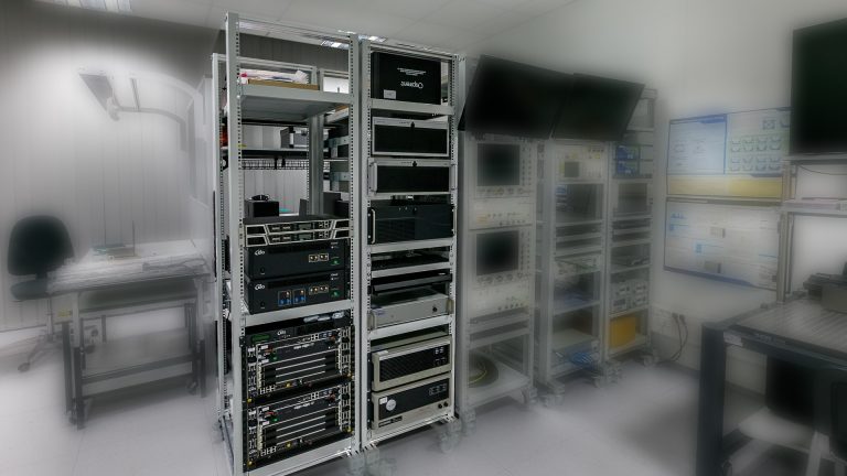 NLPQT project: the laboratory was equipped with a system for advanced modeling and simulation of GNSS signals/systems