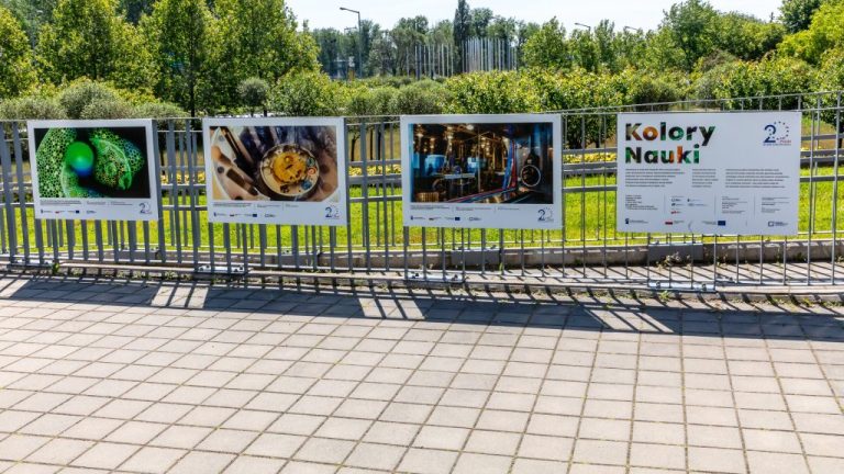 ‘Colours of Science’ – outdoor exhibition marking the 20th anniversary of Poland in the European Union