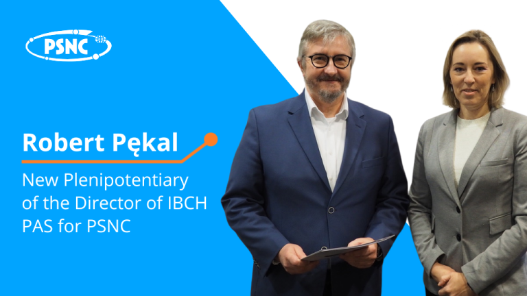 Robert Pękal – New Plenipotentiary for Poznań Supercomputing and Networking Center